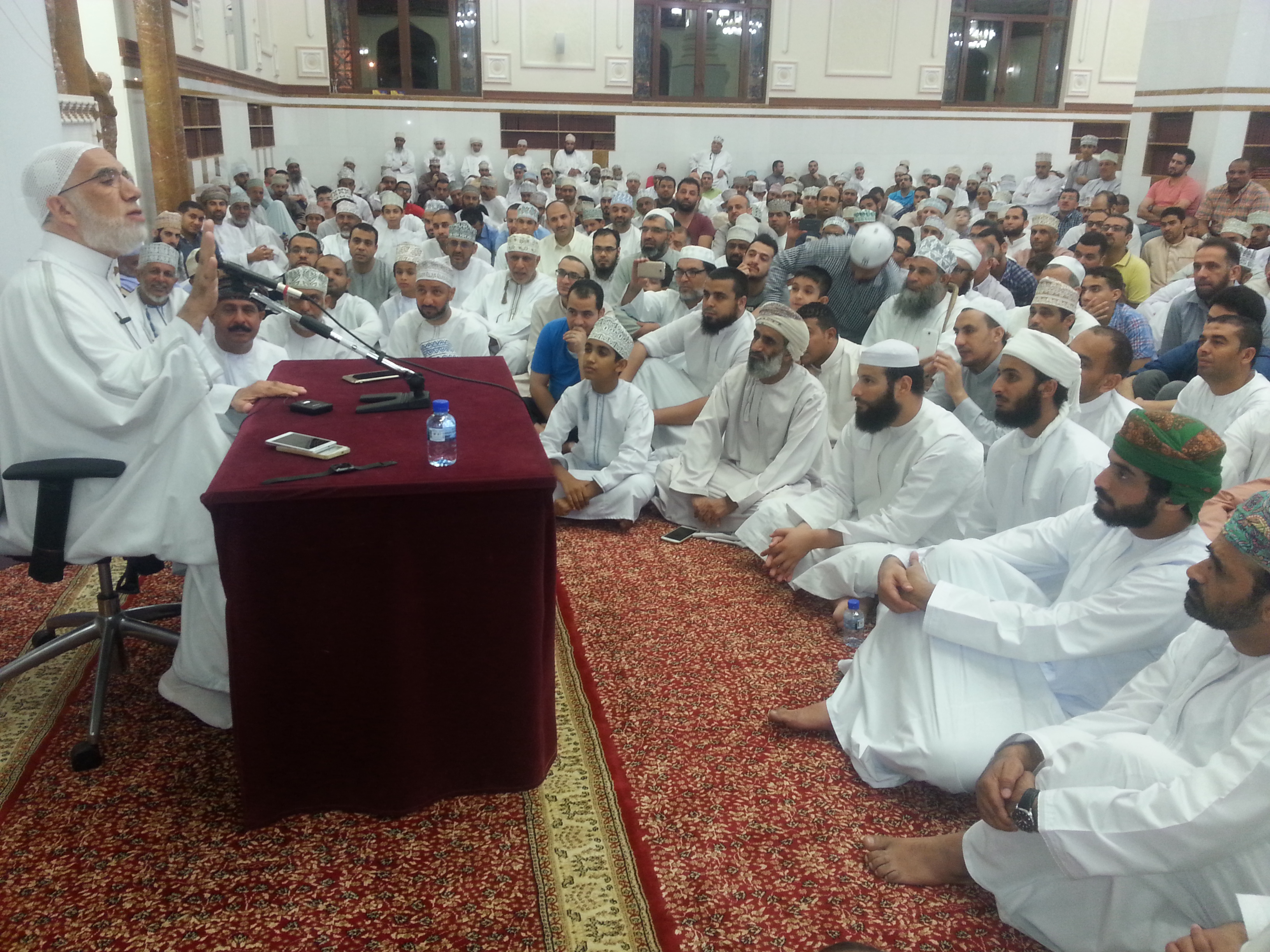 "الرقي الحضاري في الإسلام" محاضرة دينية في السيب