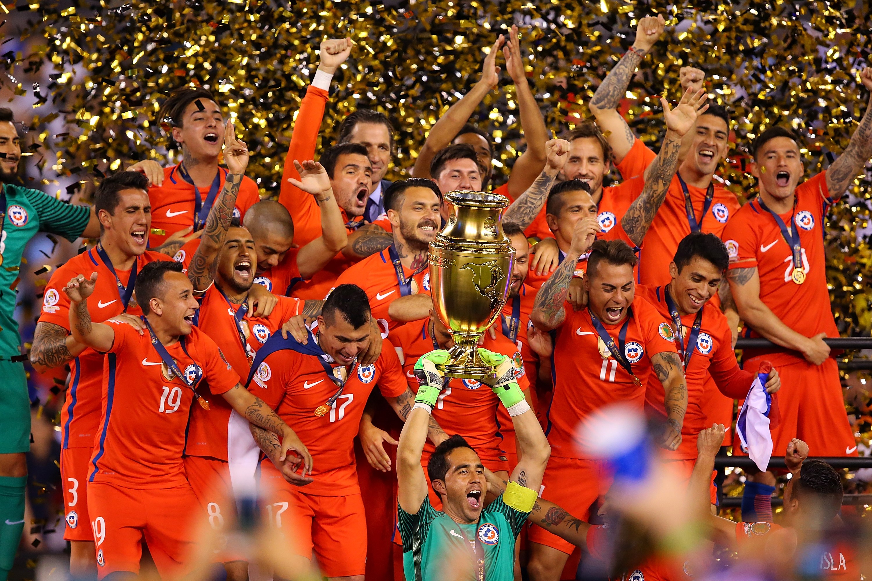 Chile retain Copa with shootout win over Argentina