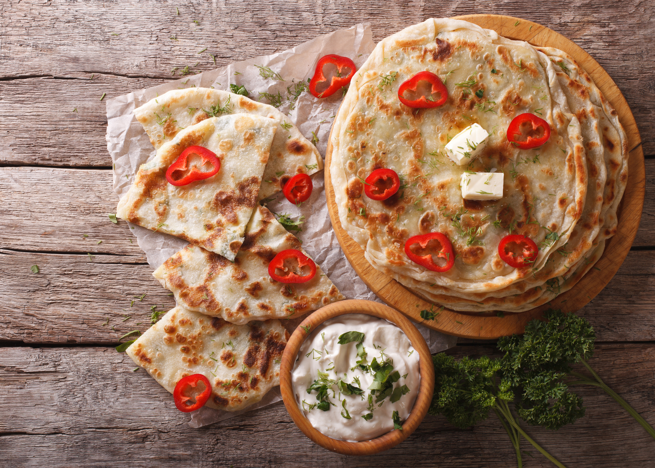 Dining in Oman: Pleasures of Parantha