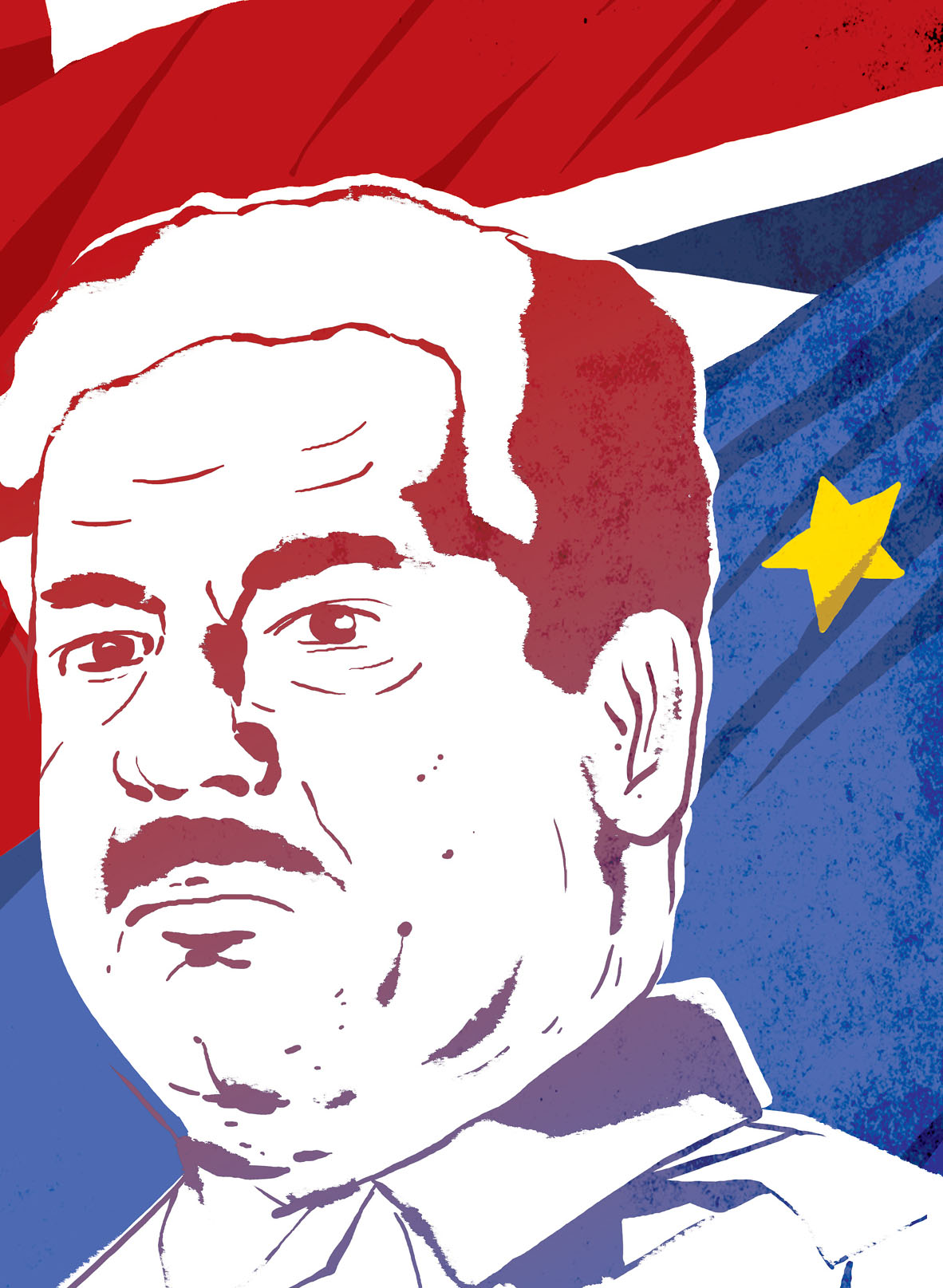 صدام حسين وراء صاعقة بريطانيا