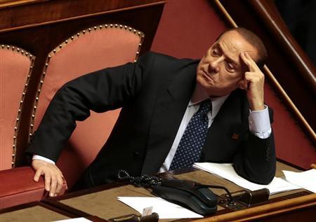 Ex Italy PM Berlusconi hospitalised for heart problem, but not life threatening