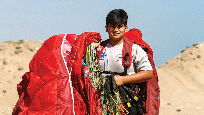 Oman Tourism: Meet Haider, the young passionate paraglider