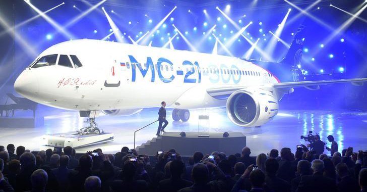 Russia unveils new passenger plane it says will rival Boeing, Airbus