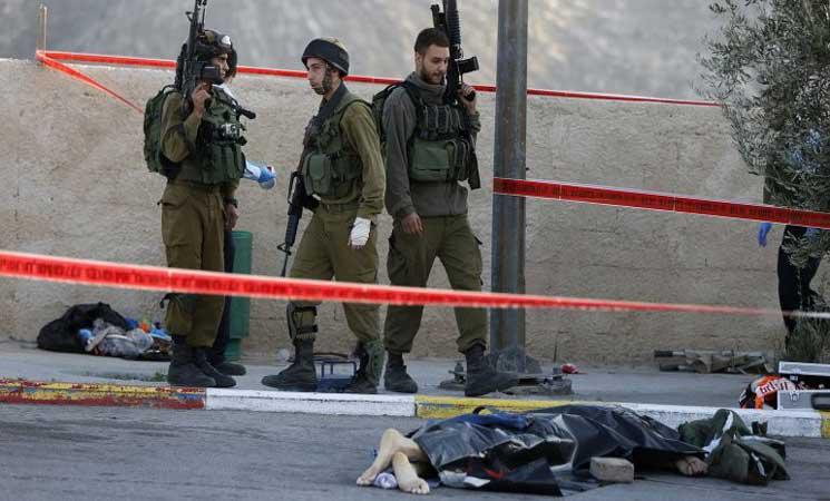 استشهاد فلسطينية في الضفة الغربية