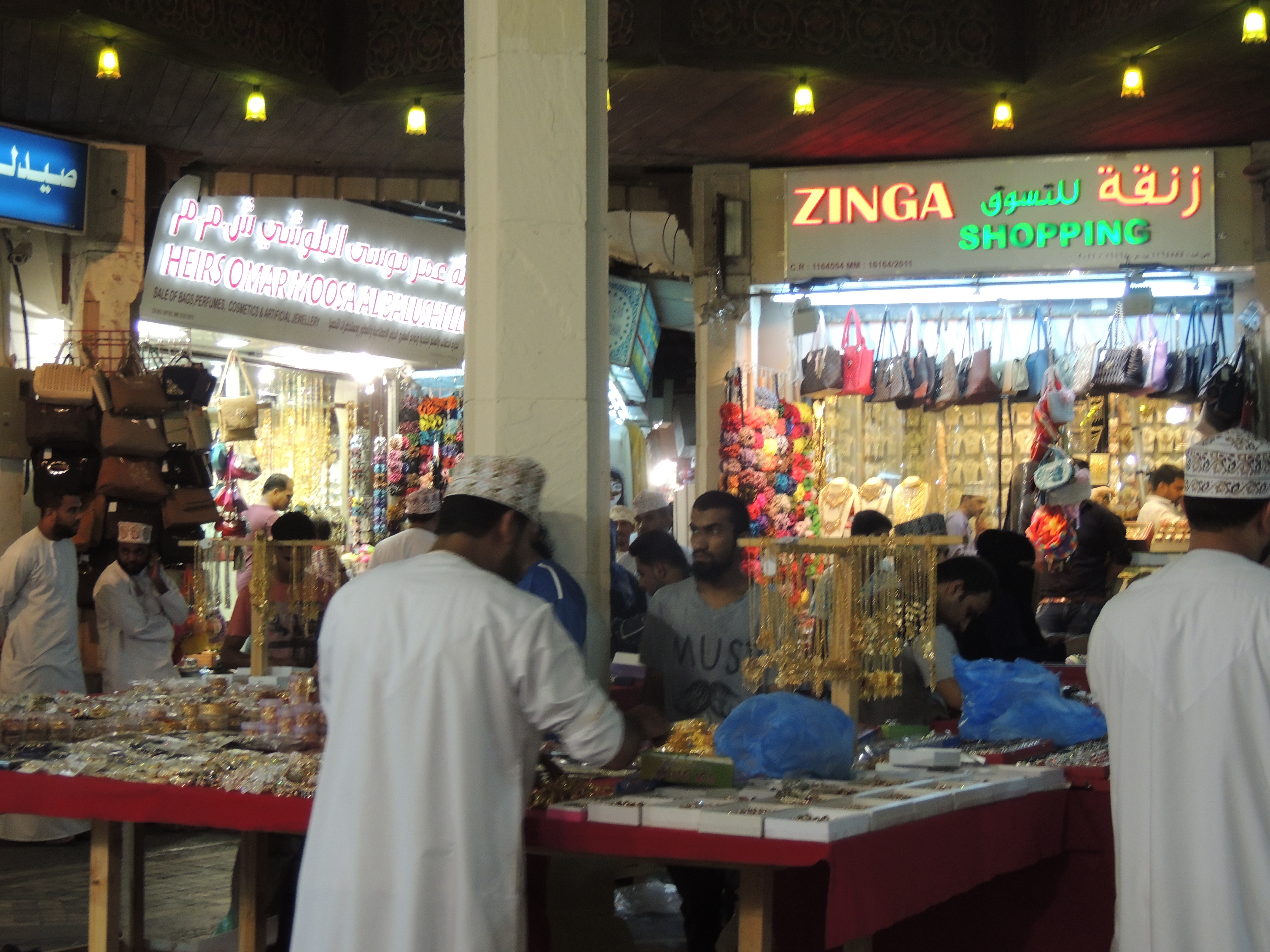 Shoppers throng the Muttrah Souq ahead of Eid in Oman