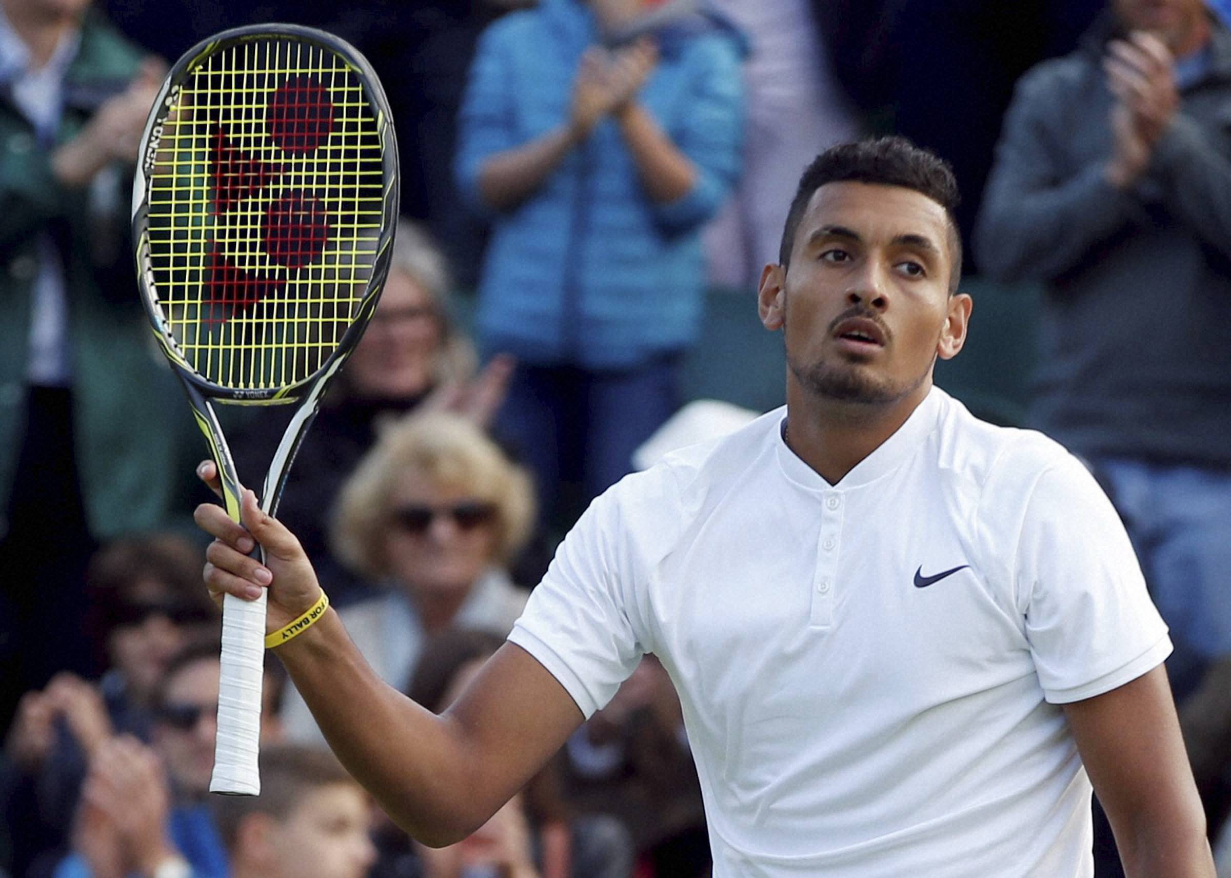 Tennis: Kyrgios involved in heated row with journalists