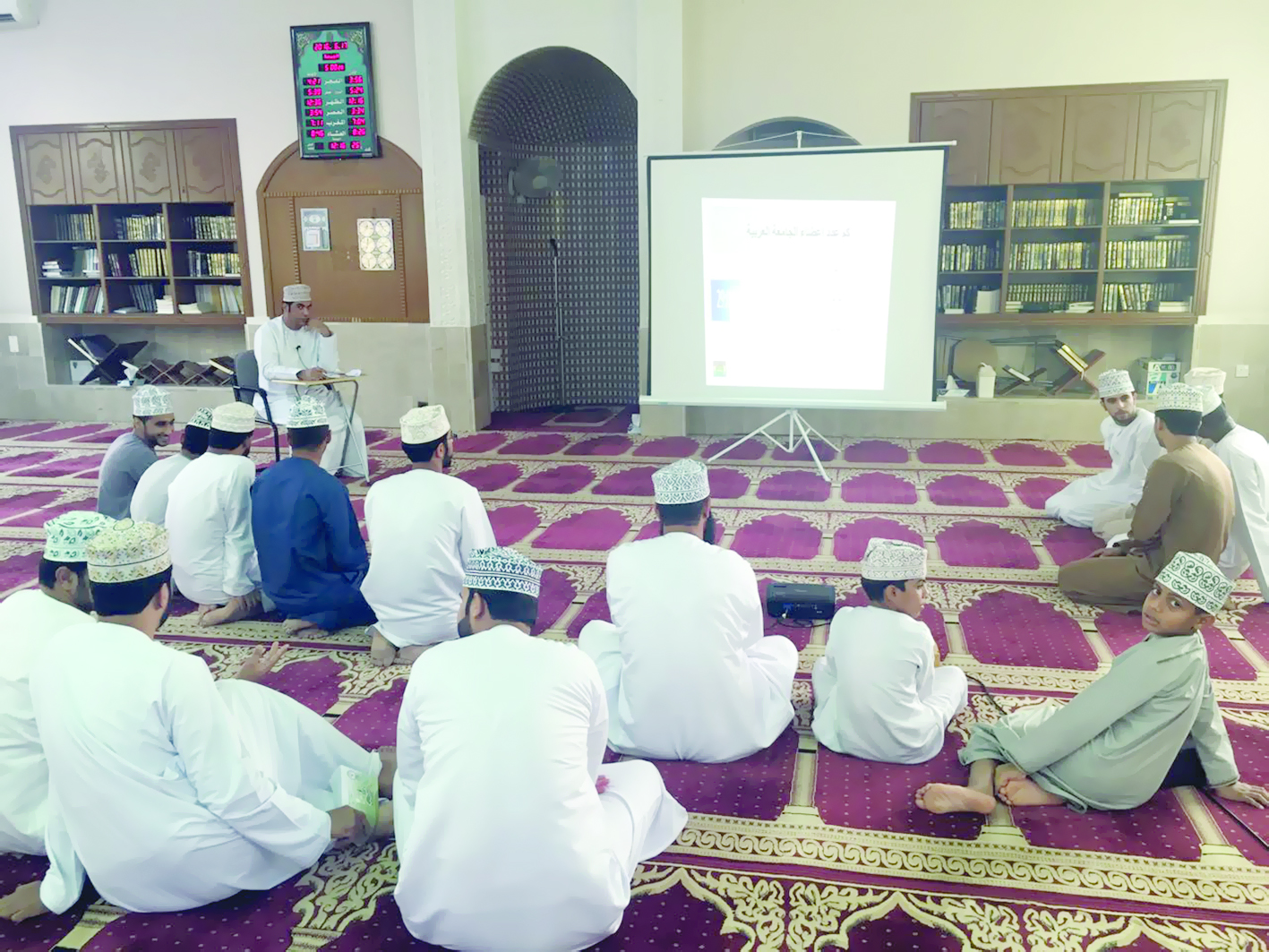 إعلان نتائج المسابقة الثقافية لفريق المسفاة بالرستاق