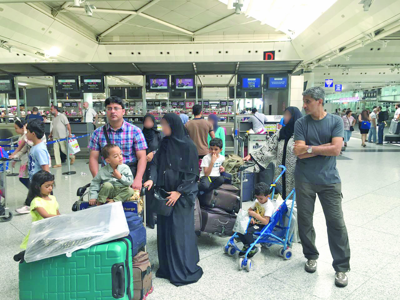 Omanis return from Turkey