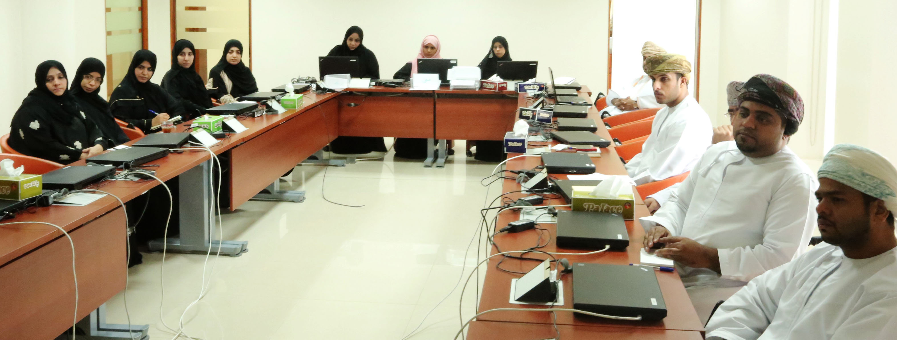 حلقة تدريبية بالتعليم العالي حول حل المشكلات الفنية في الحاسب الآلي