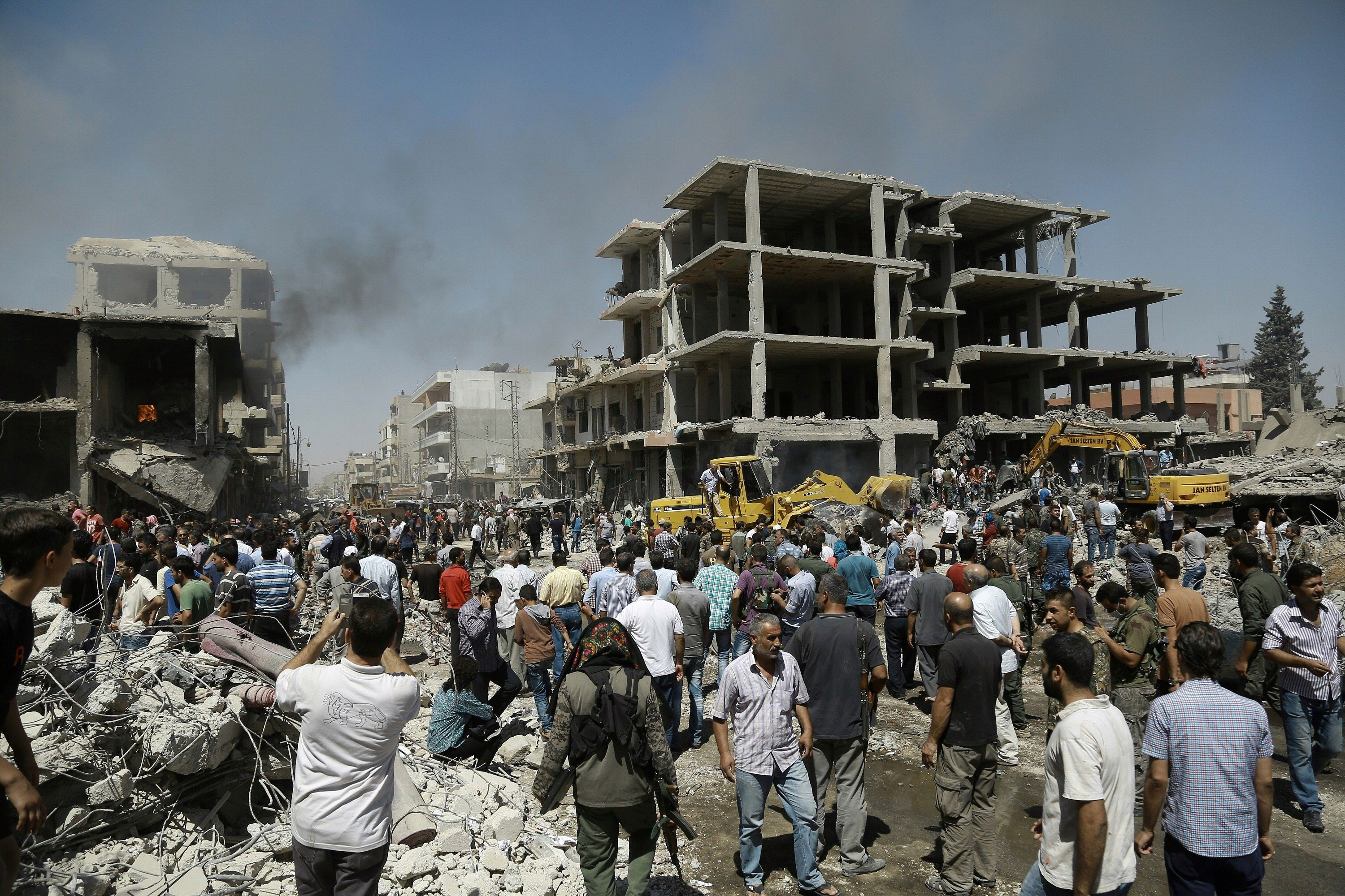 Bombings kill at least 31 in northeast Syria city