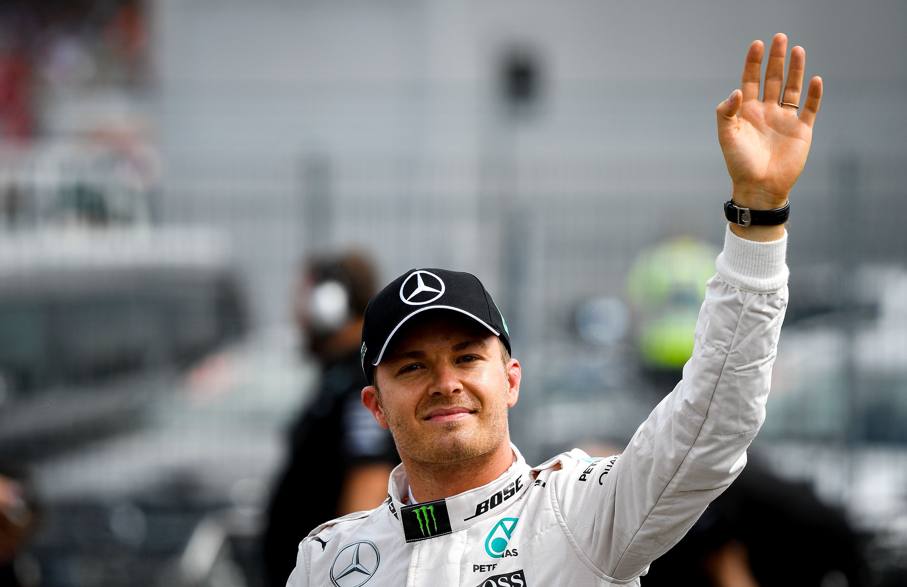Motor Racing: Rosberg takes pole ahead of Hamilton