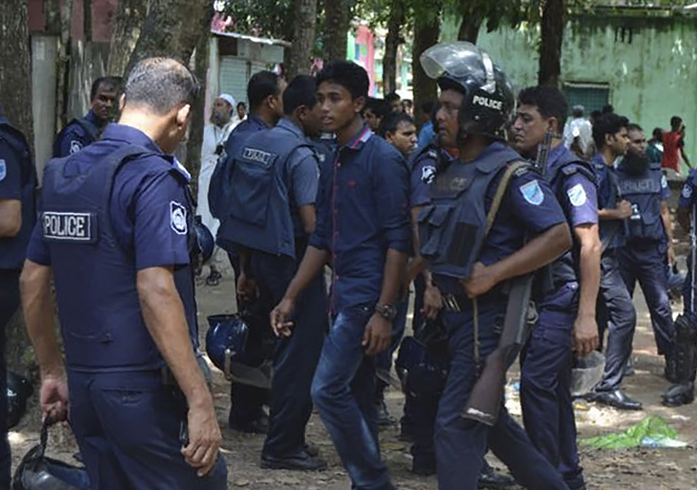 Militant attack on Bangladesh Eid festival kills 3, wounds 14