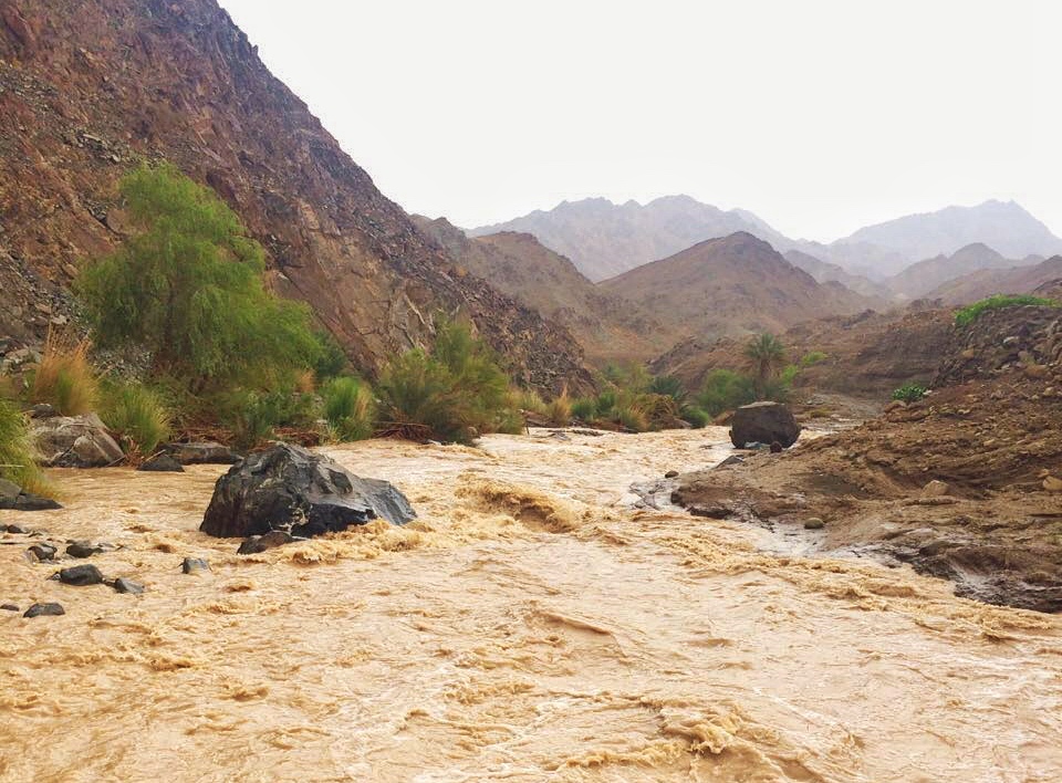 هطول الأمطار على عدد من ولايات السلطنة