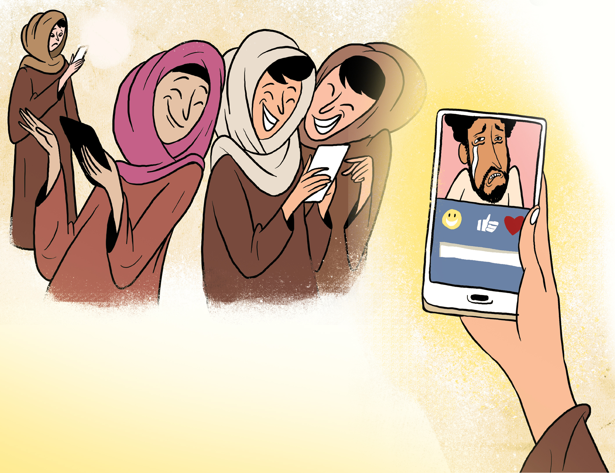 وسائل التواصل الاجتماعي.. مرآة تكشف الأسرار العائلية