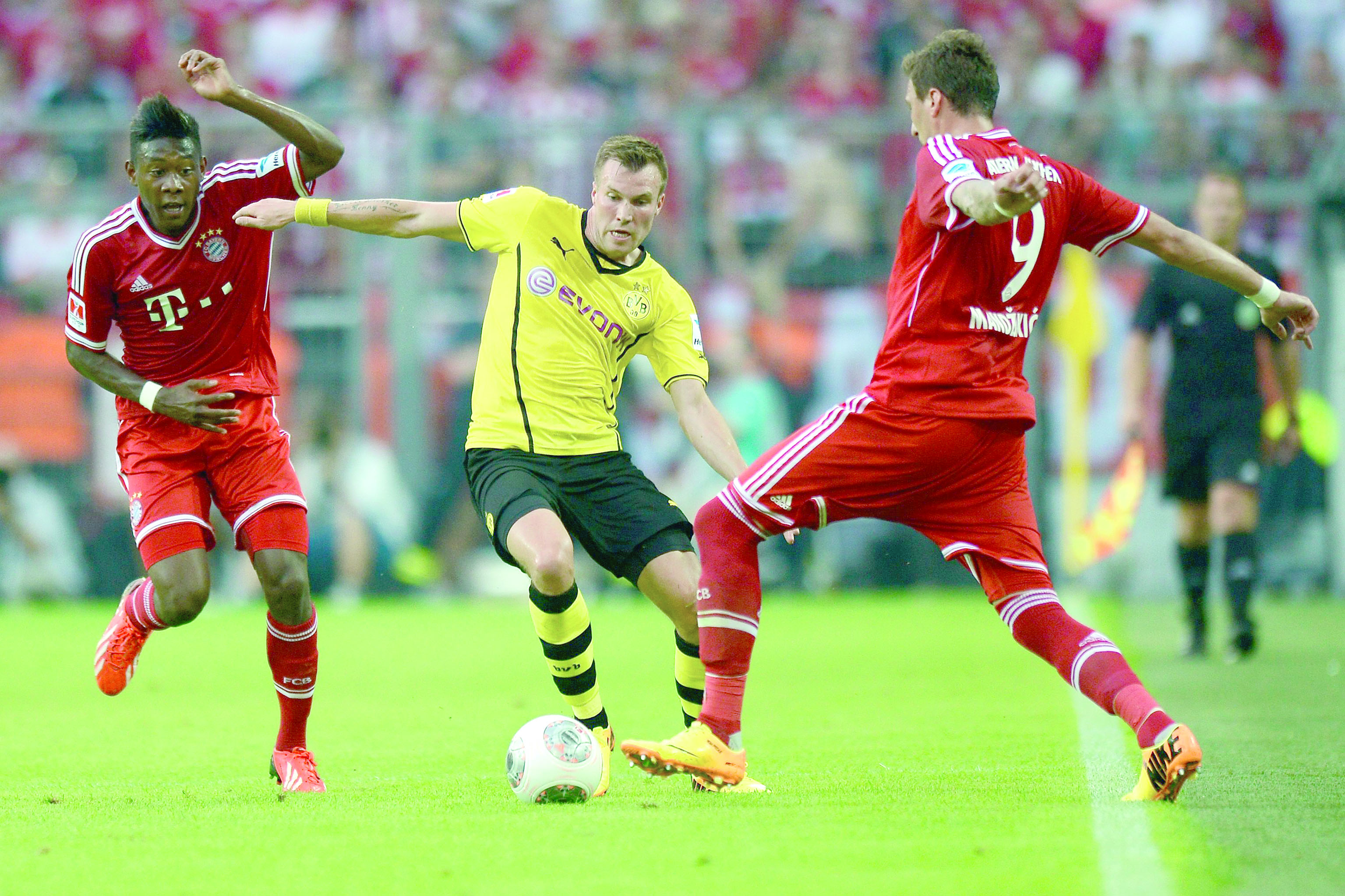 مواجهة مرتقبة بين دورتموند وبايرن ميونيخ في كأس السوبر الألمانية