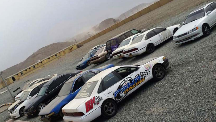 Cars modified for drifting seized in Oman