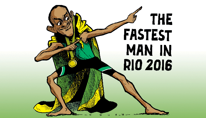 Fastest man in Rio 2016