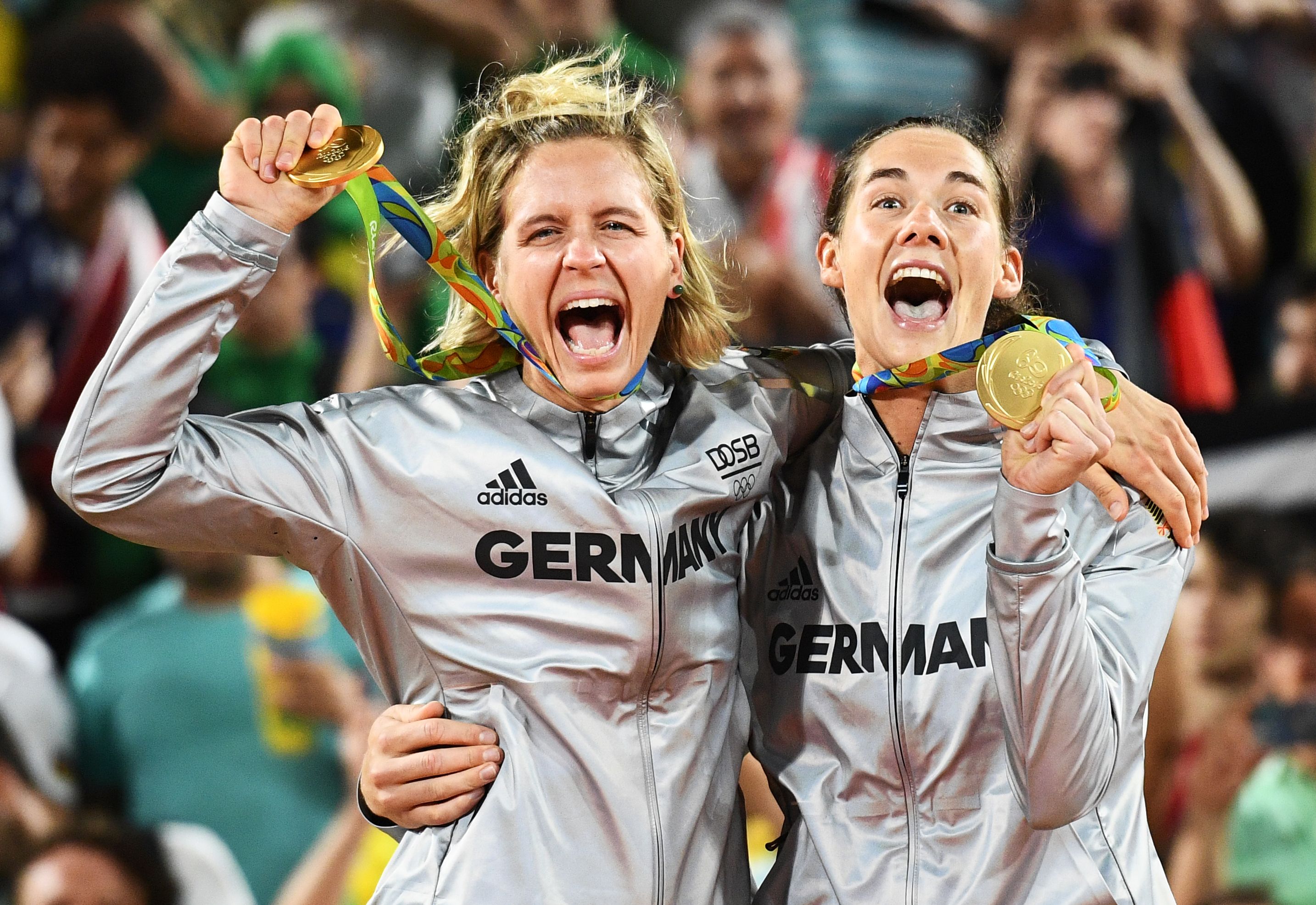 Olympics: Beach Volleyball-Germany thrash Brazil to take gold
