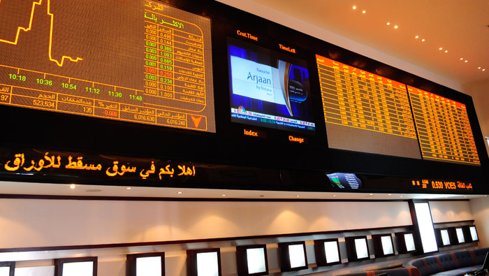 Stocks on Muscat bourse slide