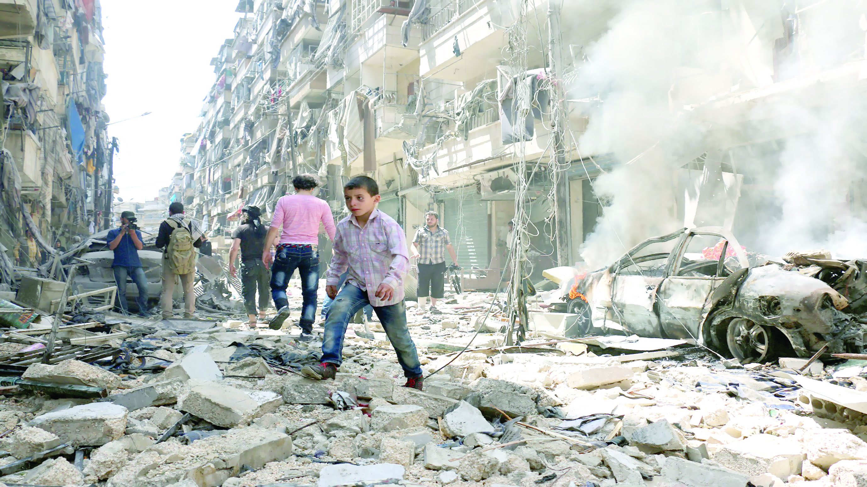 حلب على شفا " كارثة غير مسبوقة "