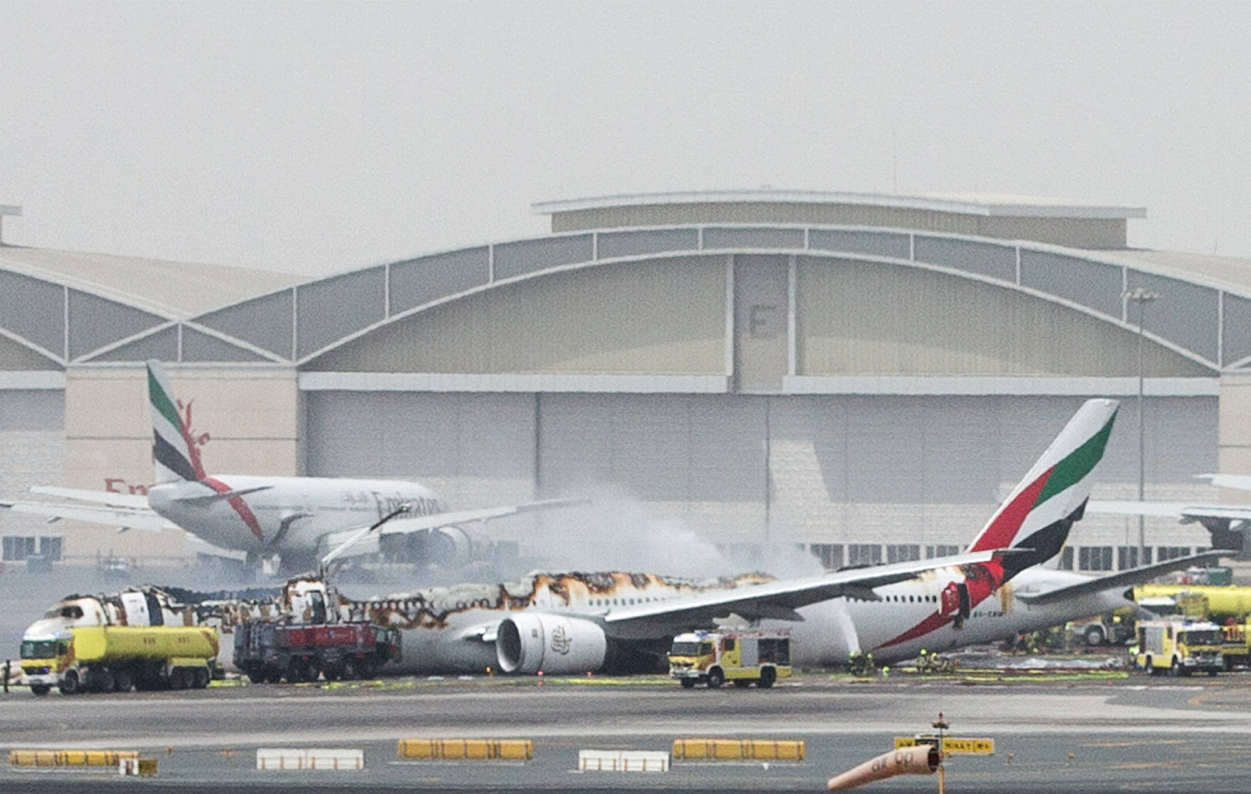 Emirates flight from Trivandrum to Dubai crash-lands