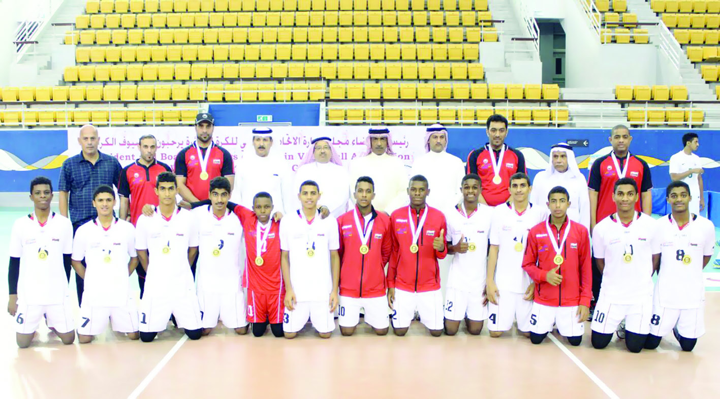 منتخب براعم الطائرة يحط الرحال في السلطنة بعد فضية التعاون