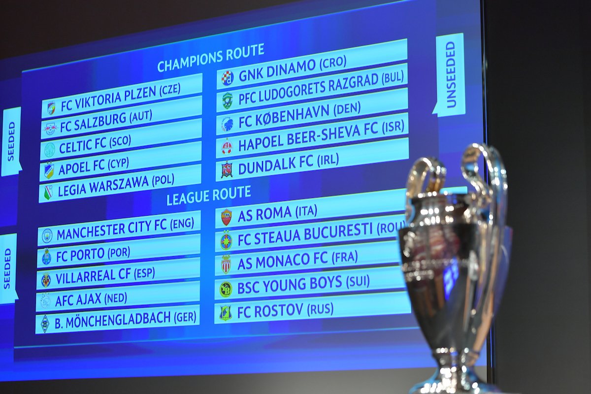 في ملحق دوري ابطال أوروبا..روما في اختبار صعب أمام بورتو ومهمة سهلة للسيتي