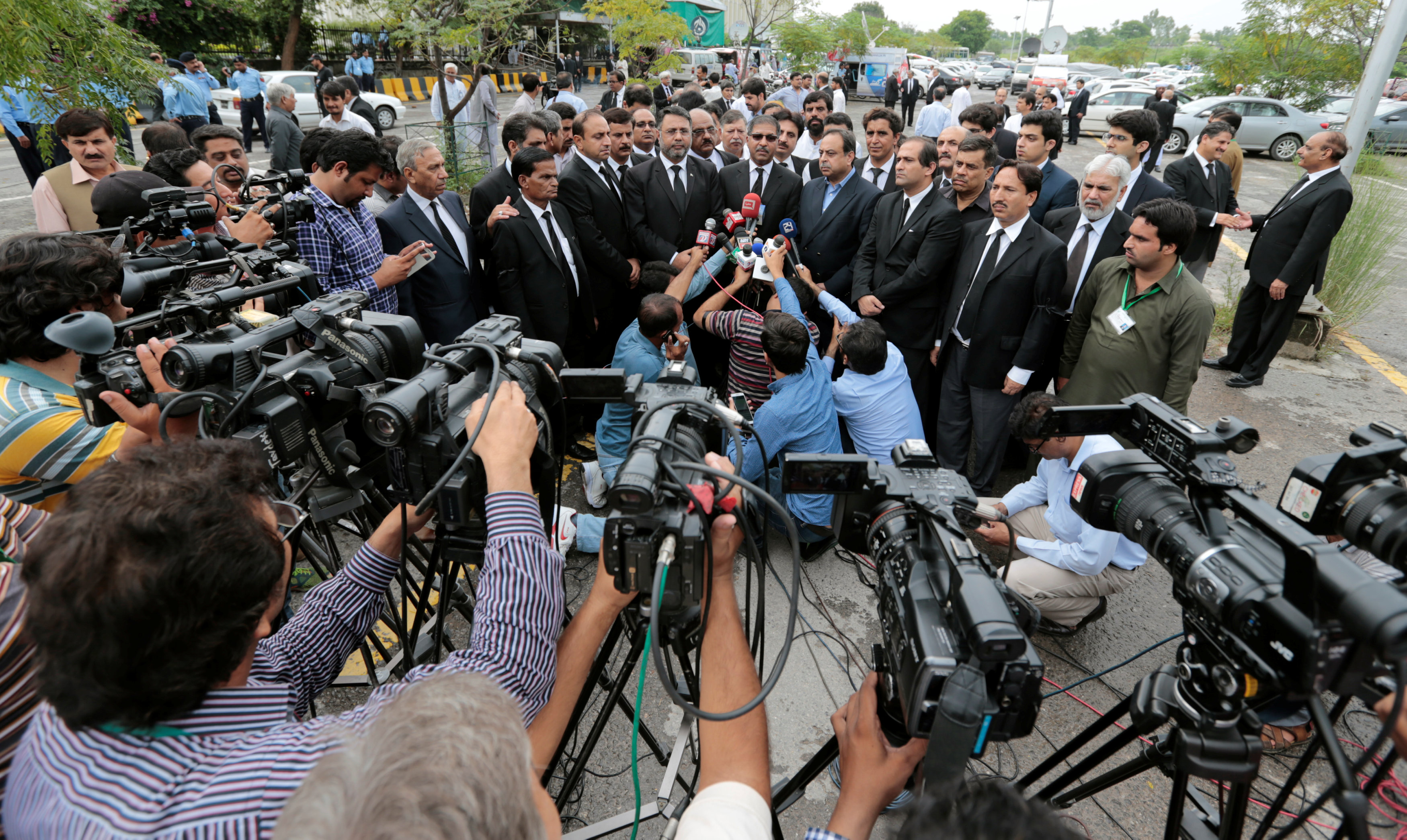 Pakistani lawyers go on strike after dozens killed in attack