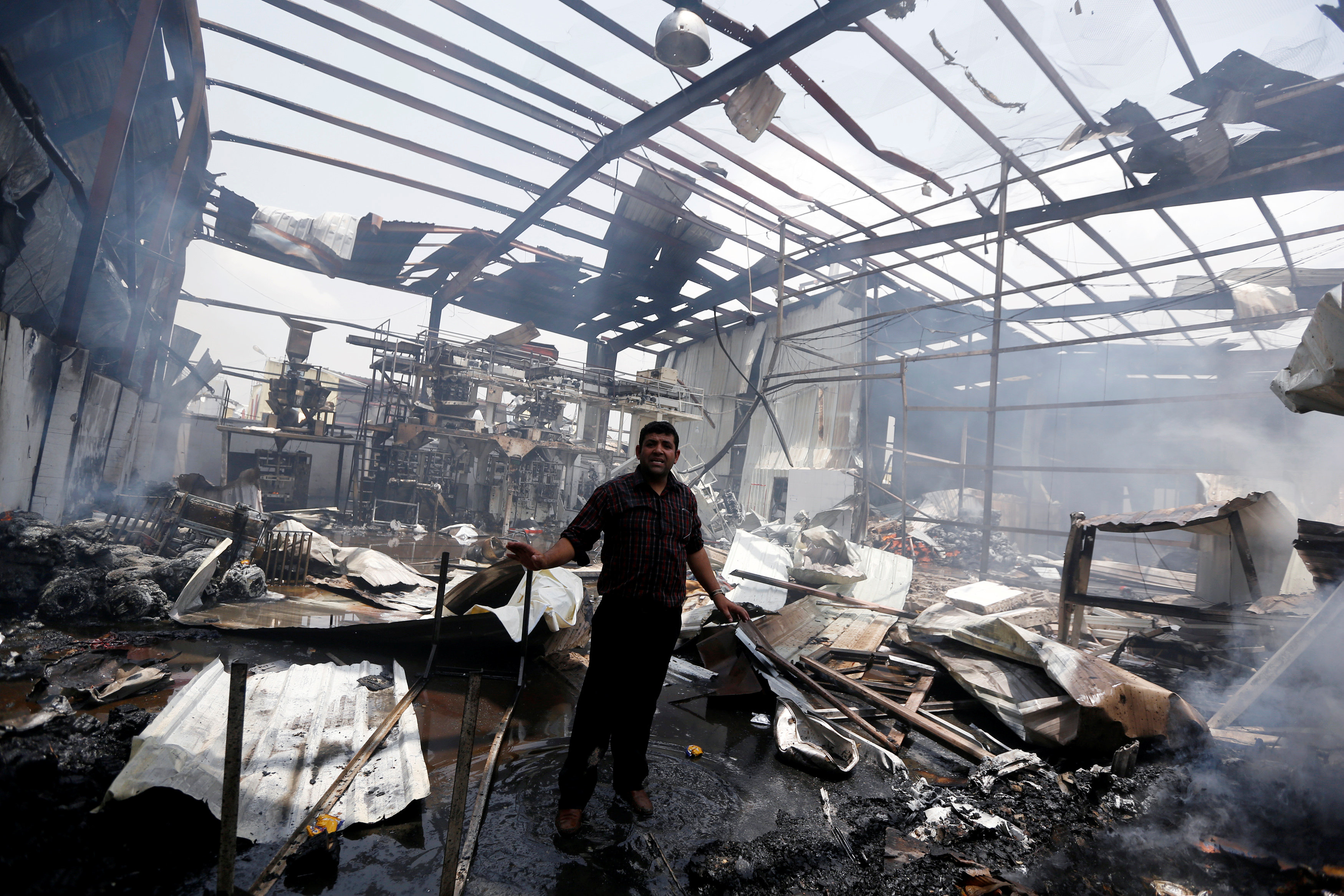 Saudi-led air strikes kill 13 in Yemen's capital Sanaa