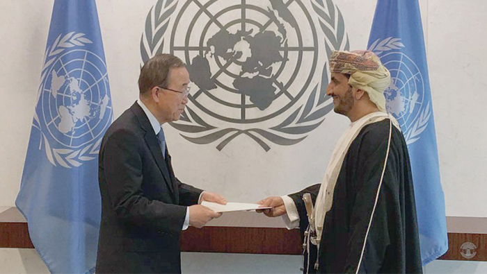 UN Secretary-General receives Oman’s envoy