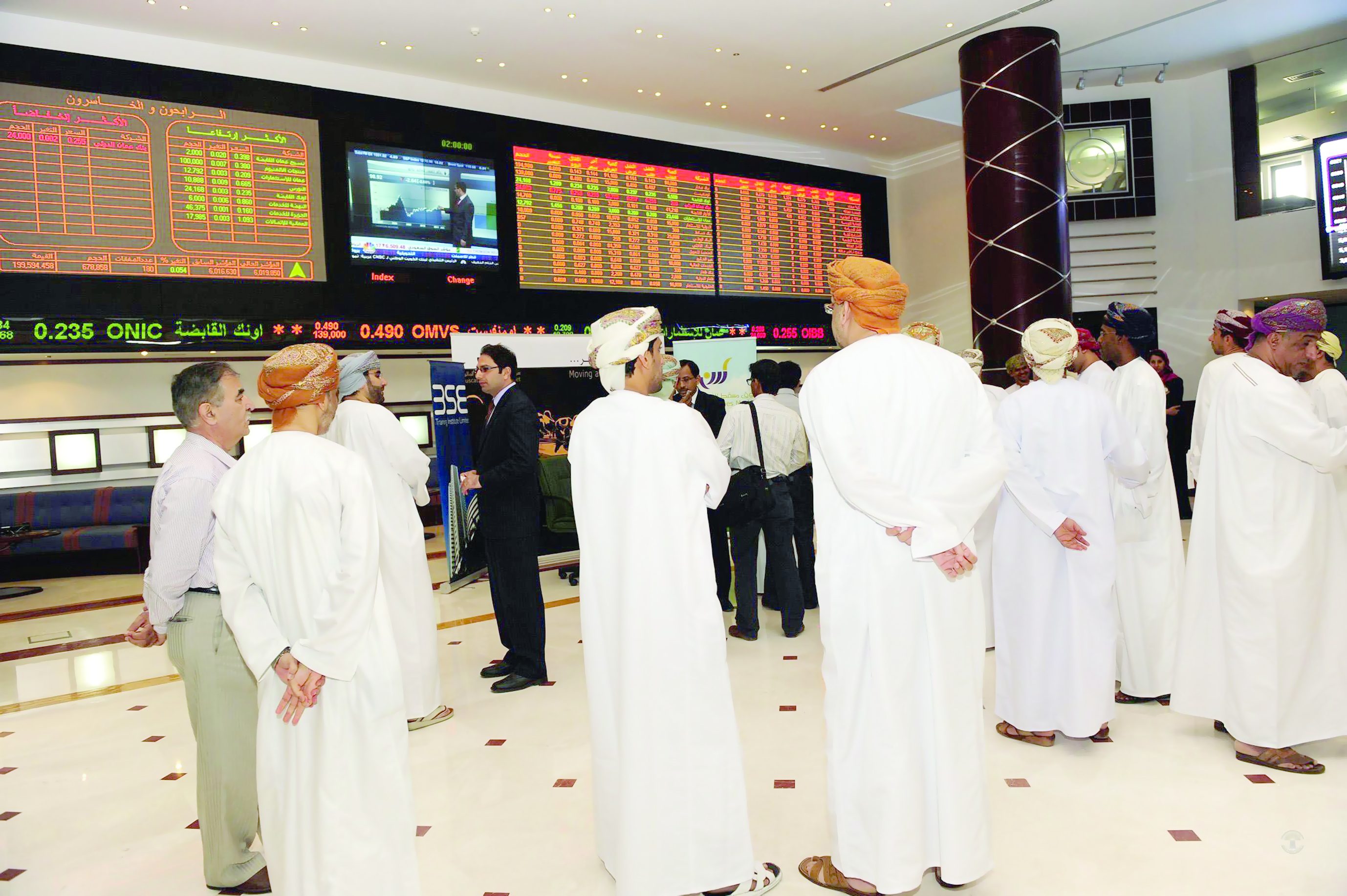 سوق مسقط متماسك رغم ضـعـف نـشـاط المستثـمريـن