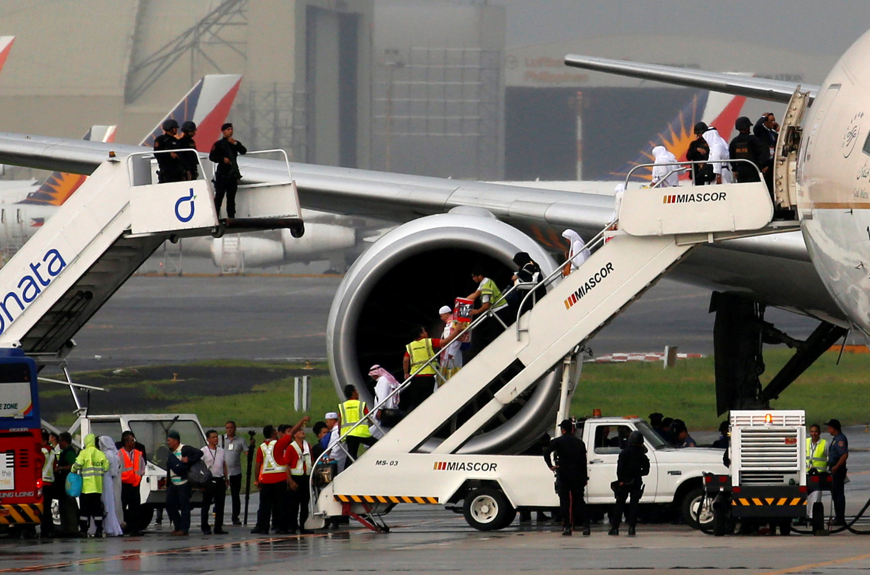 Saudi plane isolated at Manila airport after false hijack alarm