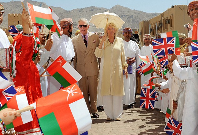 The Prince of Wales and The Duchess of Cornwall to visit Oman