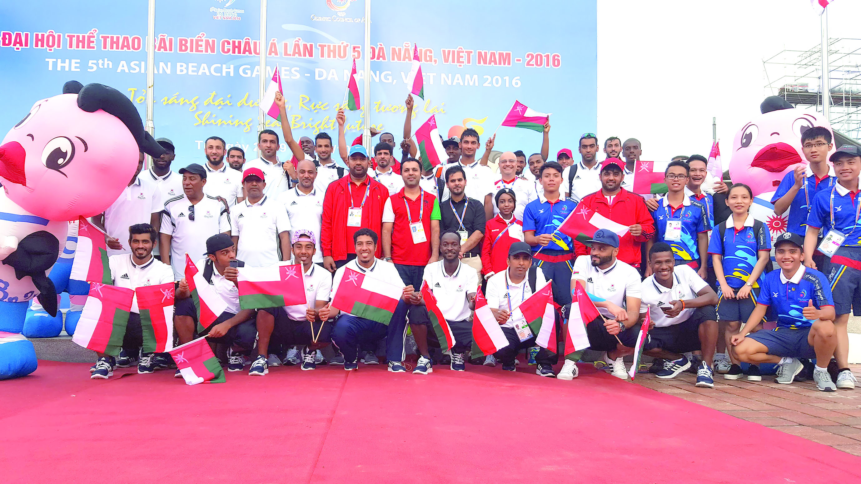 في دورة الألعاب الآسيوية الشاطئية بفيتناممنتخباتنا الوطنية تستعد لصافرة البداية