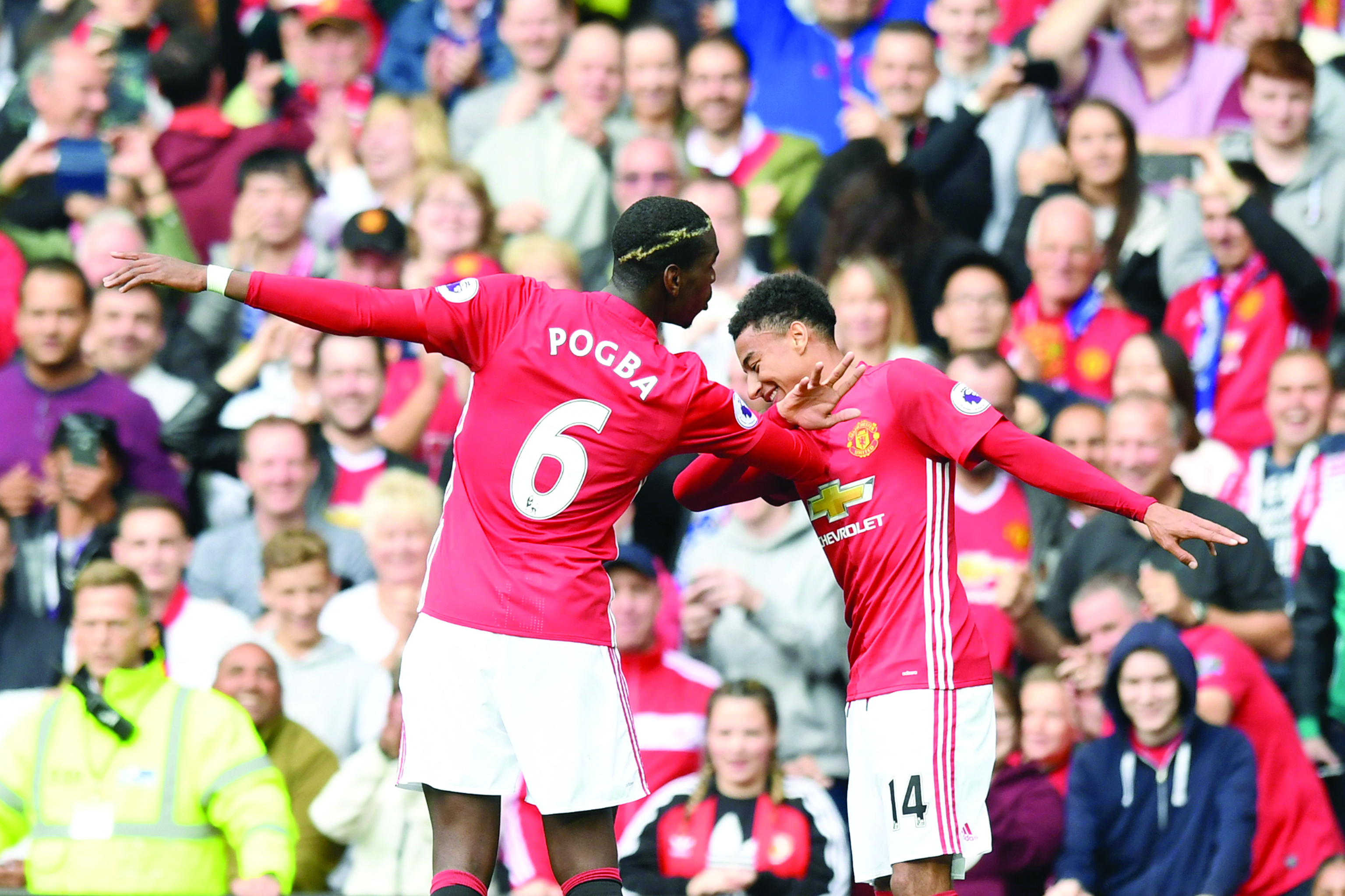 اليونايتد ينتفض برباعية على حساب ليستر