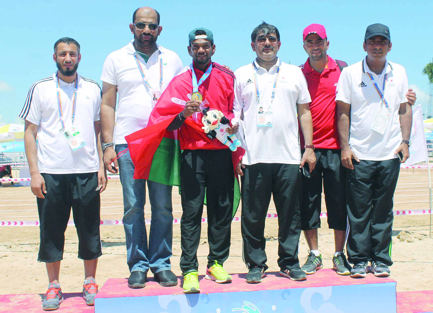 Golden boy Barakat Al Harthi opens Oman medal account at Asian Beach Games