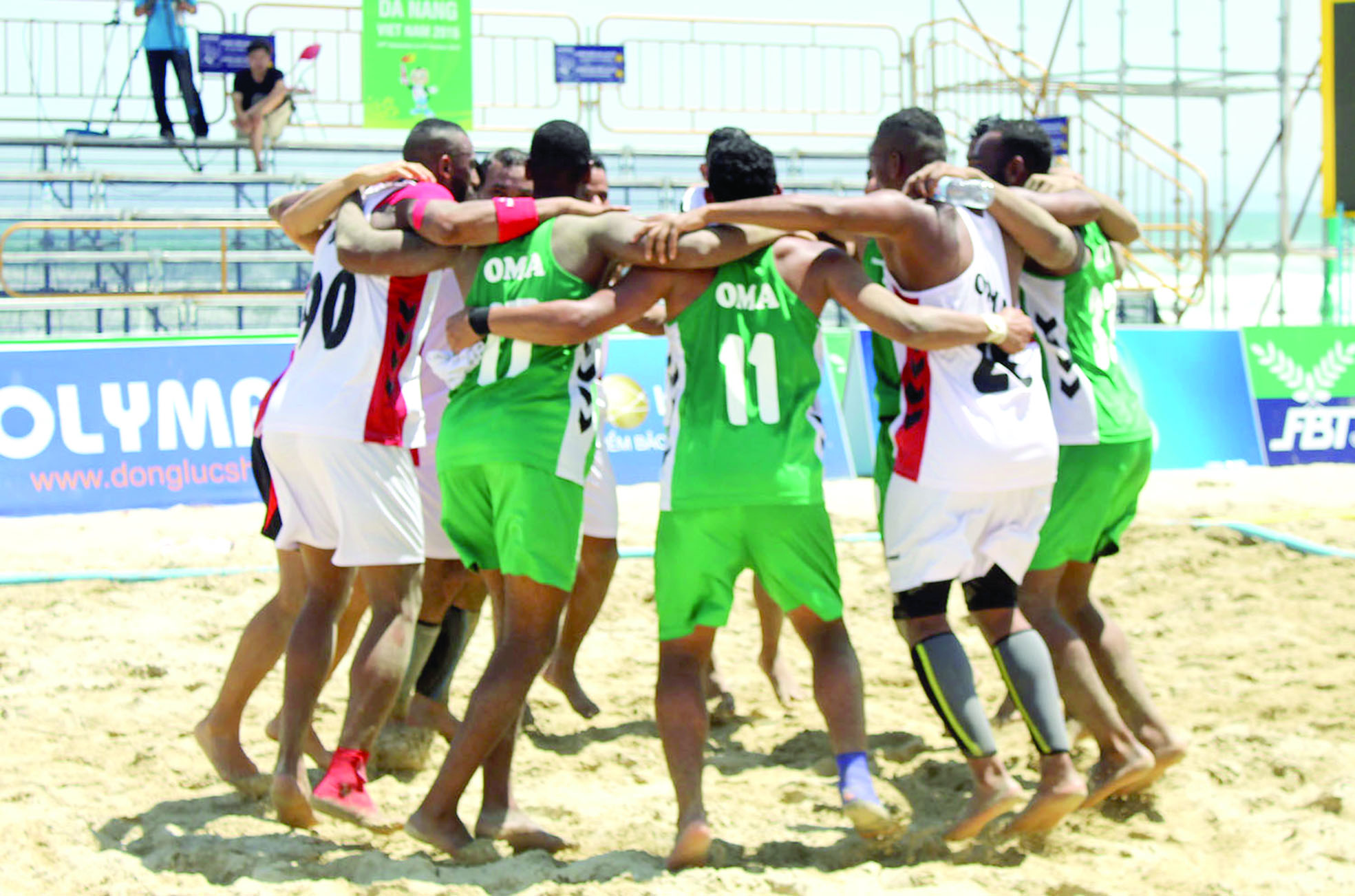 في الألعاب الشاطئية الآسيويةمنتخـب التتـابـع يهـدي السلطنة ثاني الميداليات