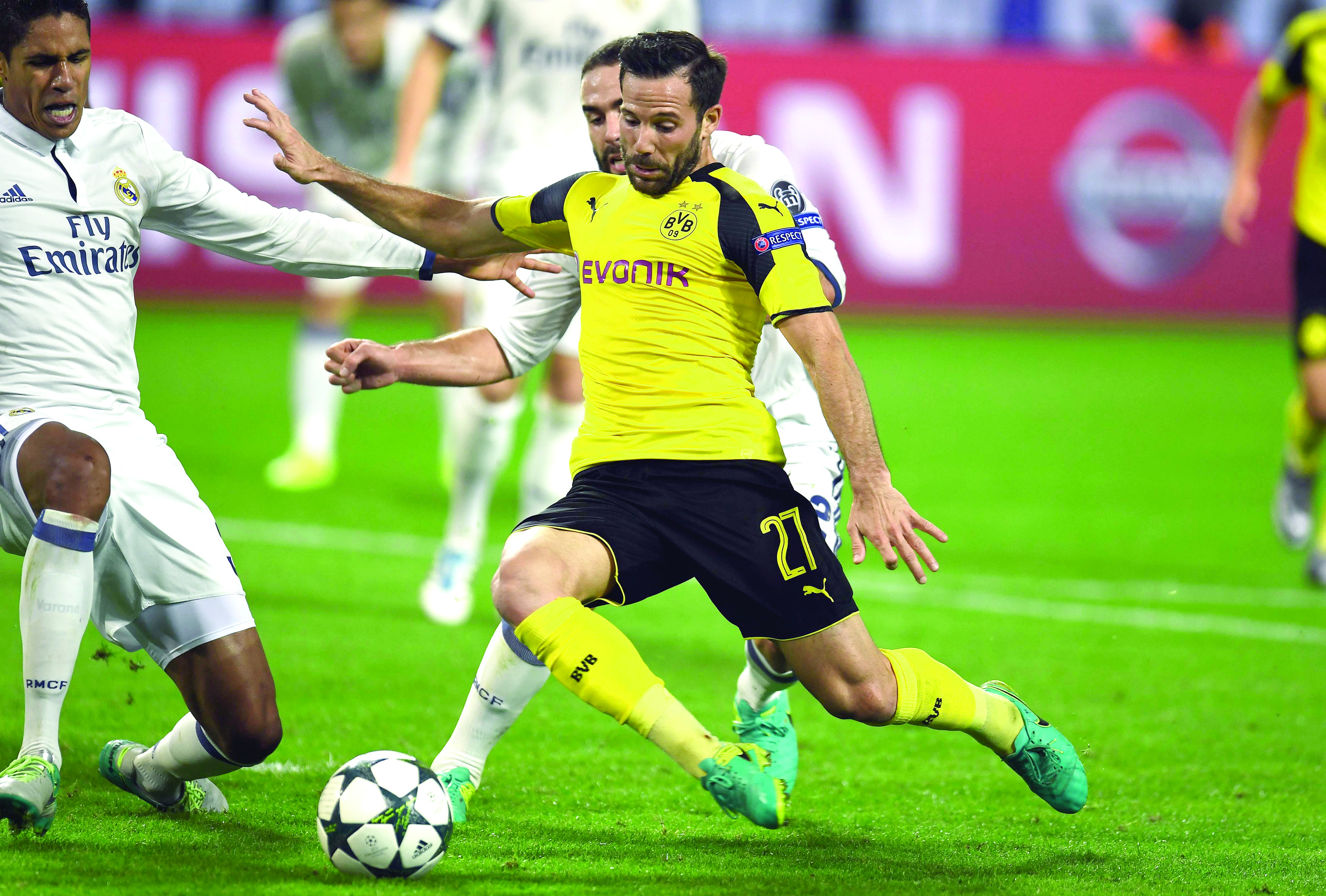 دورتموند يدفع زيدان إلى الإحباط