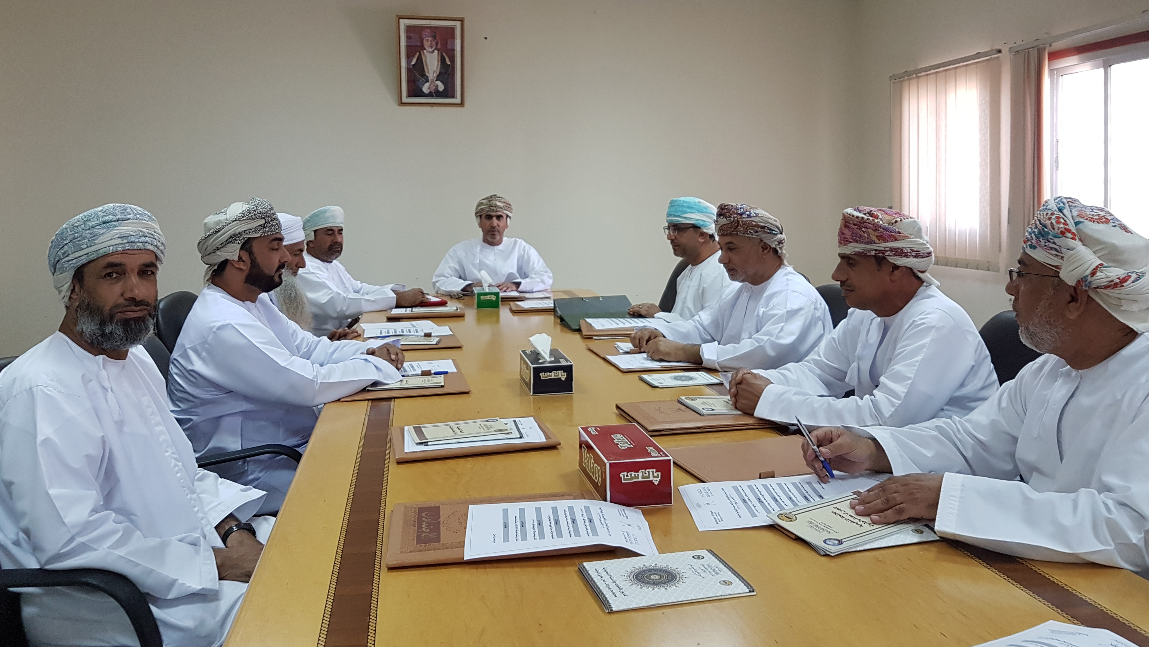 اجتماع لجنة الأوقاف و بيت المال بالخابورة