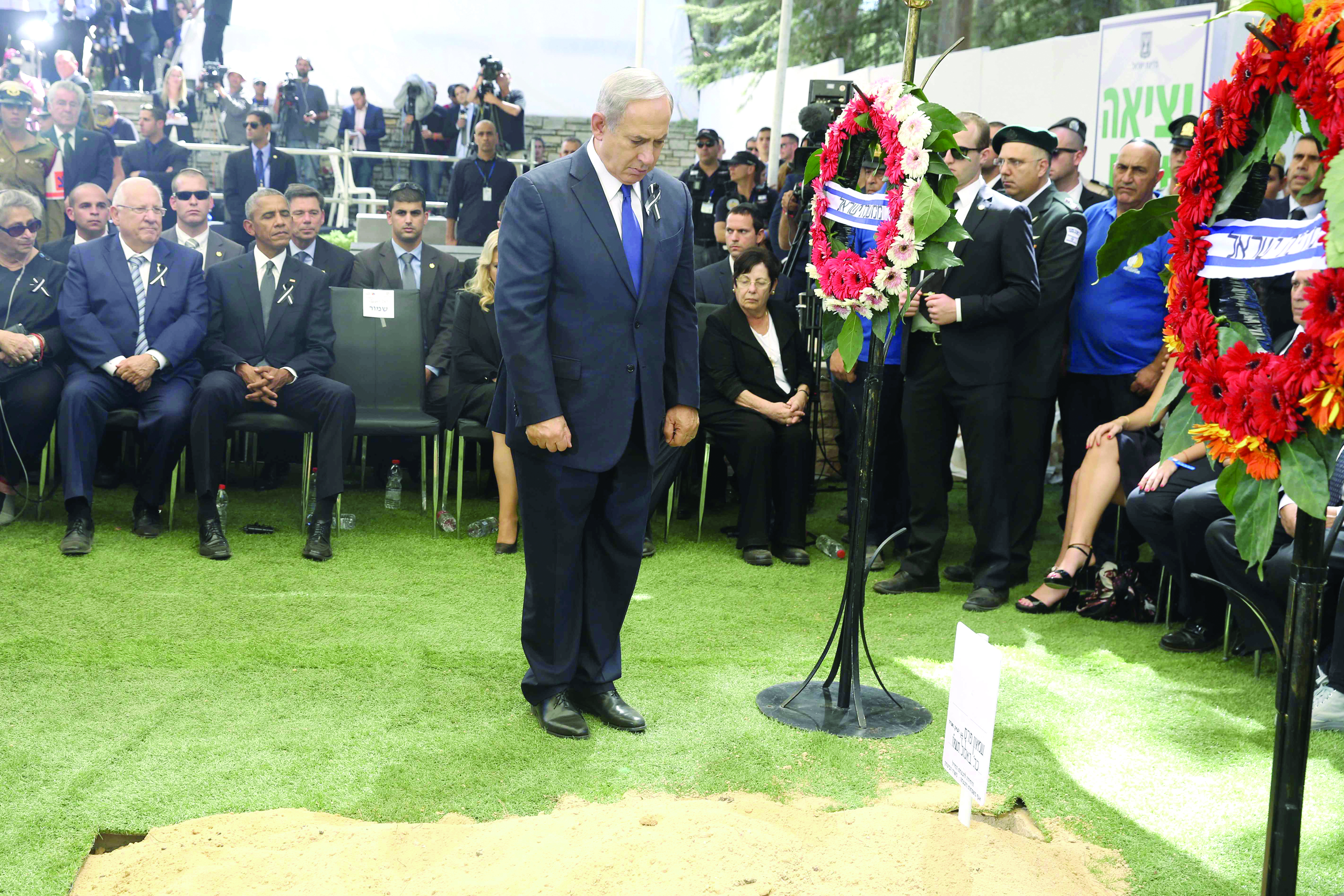 جنازة «بيرس» تكبل مدينة القدس المحتلة