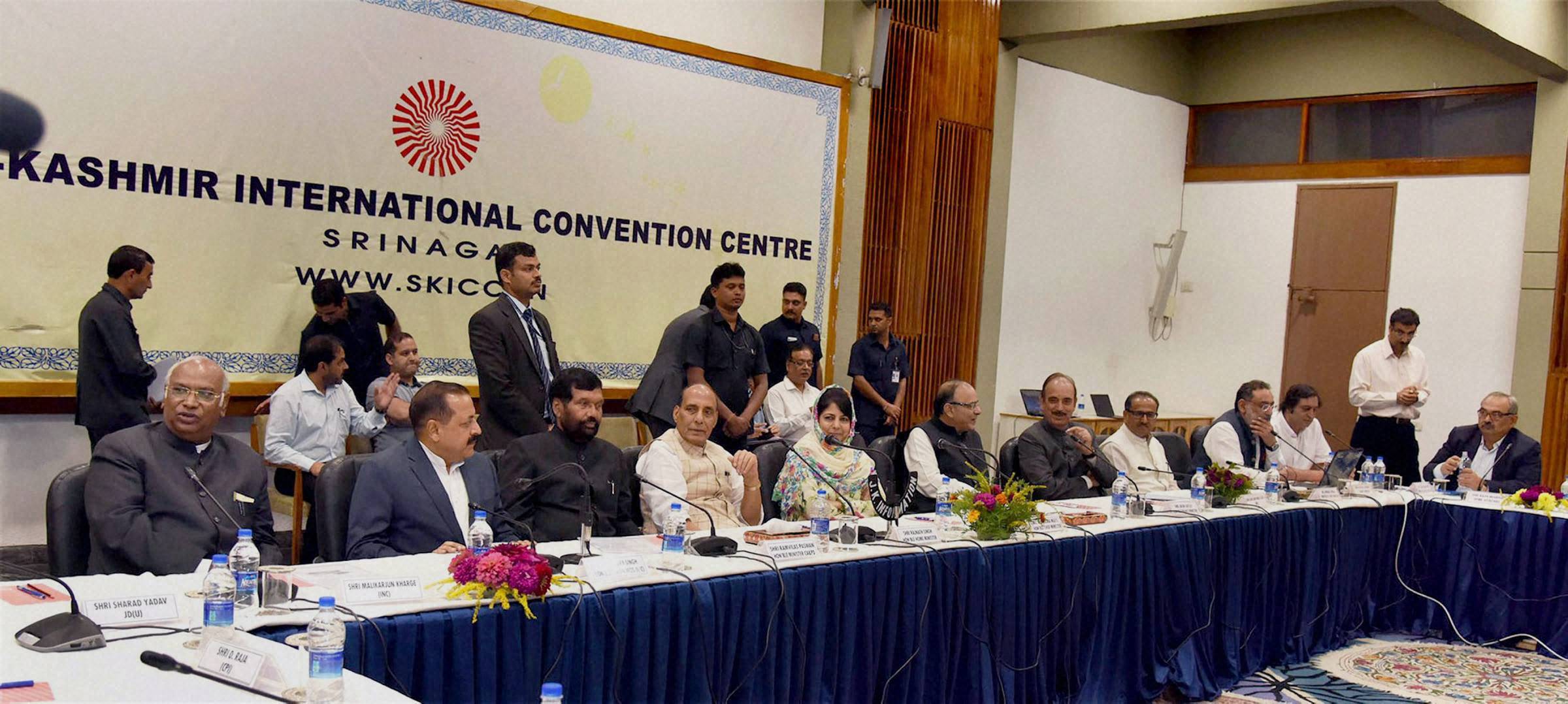 All-party delegation in Jammu and Kashmir on mission to restore peace