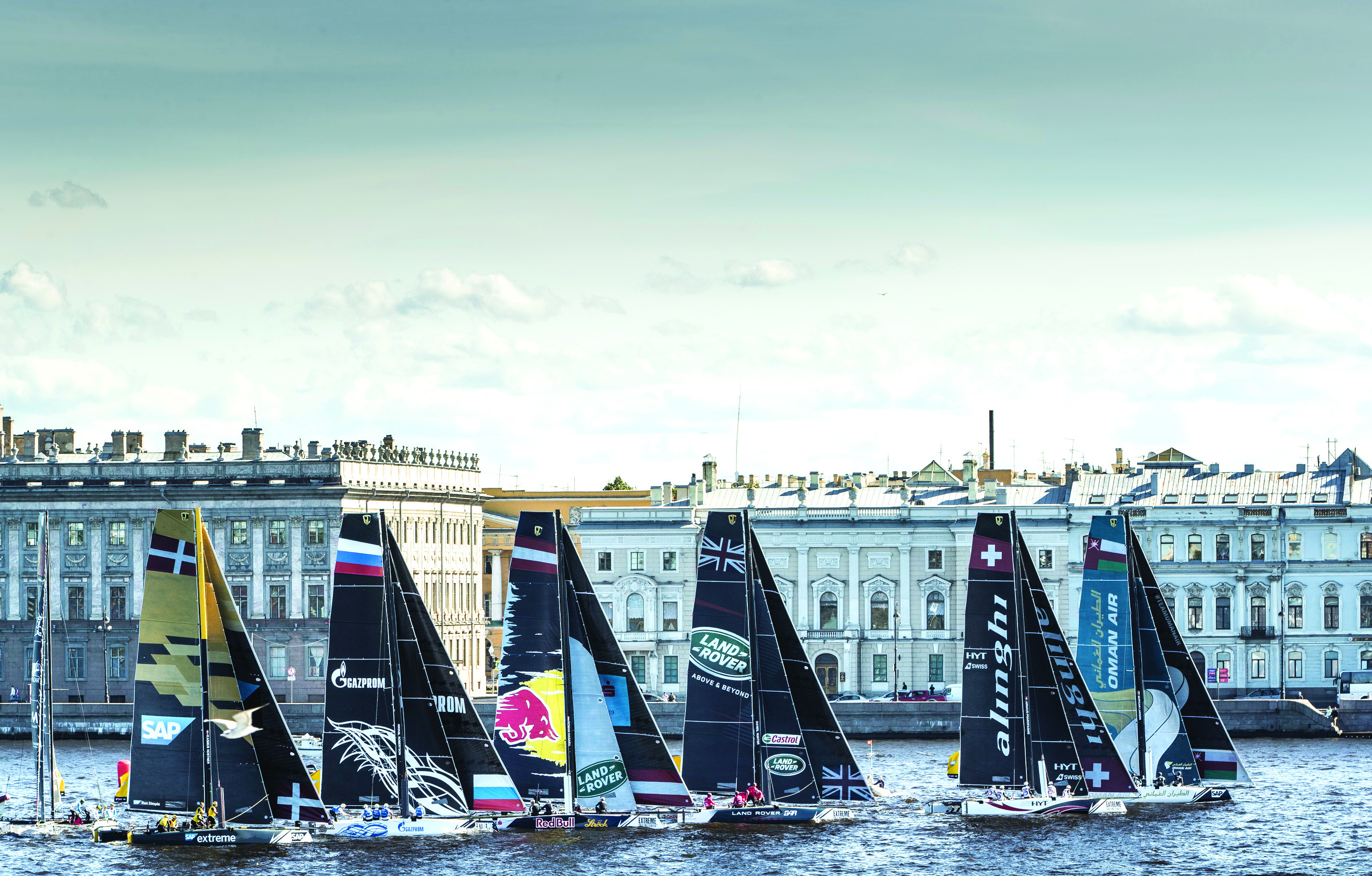 Oman Sail: Oman Air keep overall Extreme Sailing Series lead after finishing second in Russia