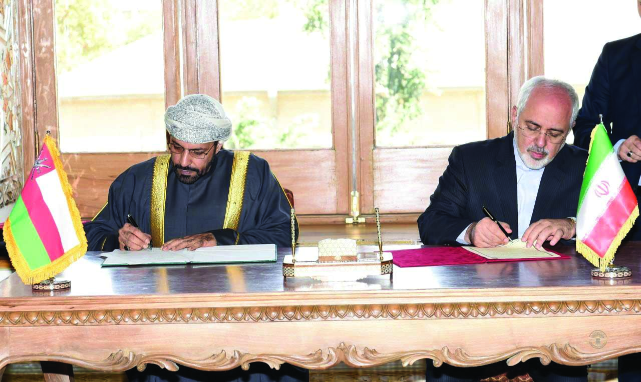 Oman, Iran ratify maritime border pact