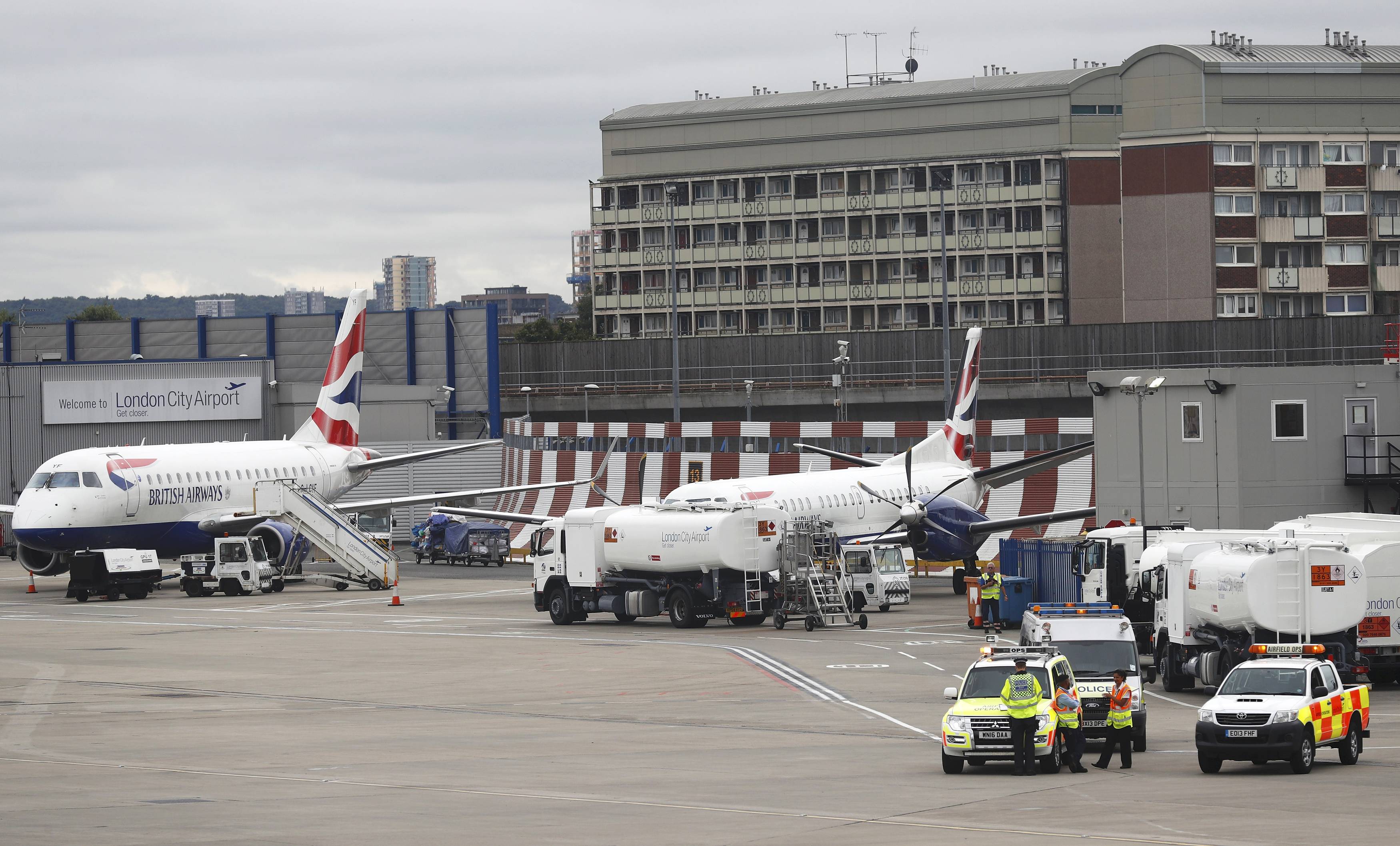 Air passengers hit by British Airways tech glitch, London City airport protest
