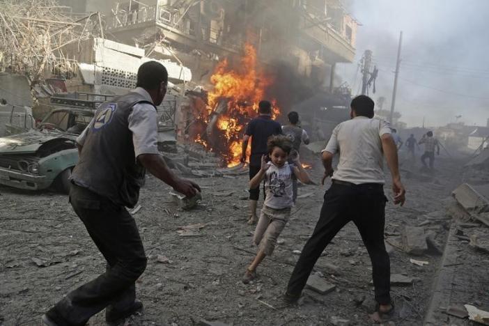 France wants international war crimes investigation in Syria