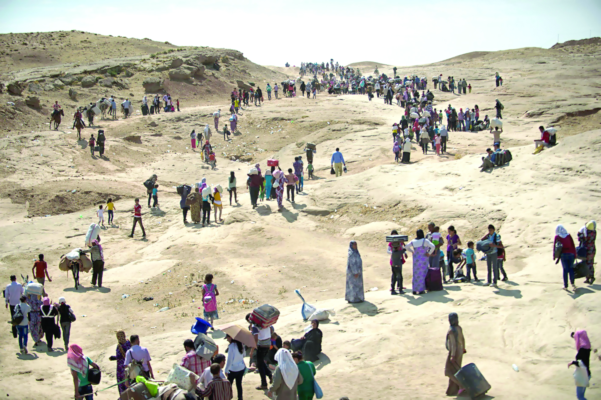 الموصل تشهد نزوح متواصل خوفاً من "أم المعارك"