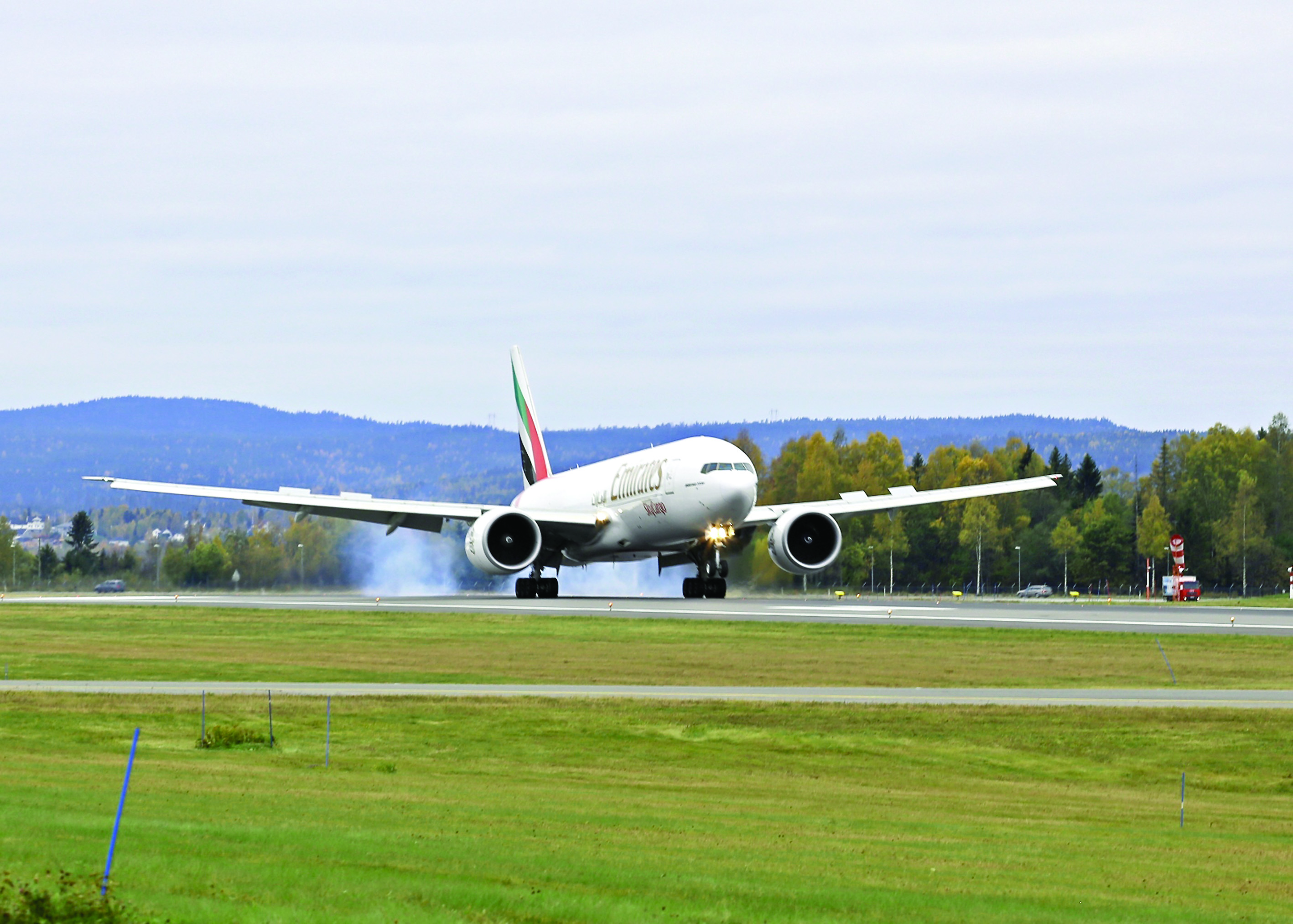 الإمارات للشحن الجوي تدشن رحلة أسبوعية إلى أوسلو