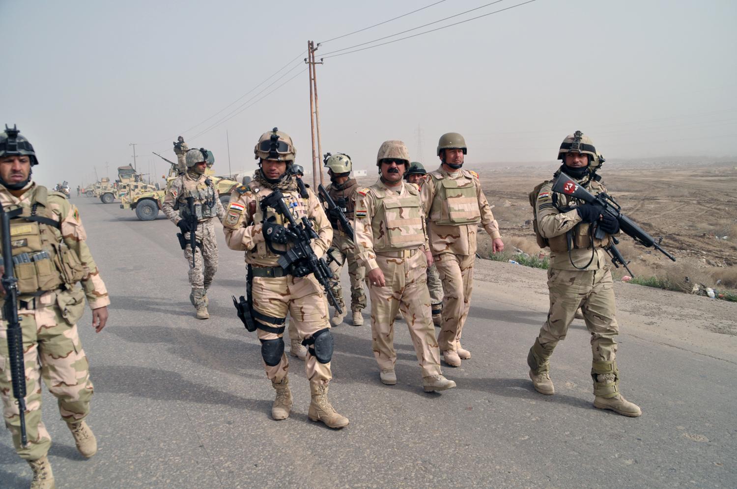60 ألف جندي عراقي يشاركون بعملية الموصل