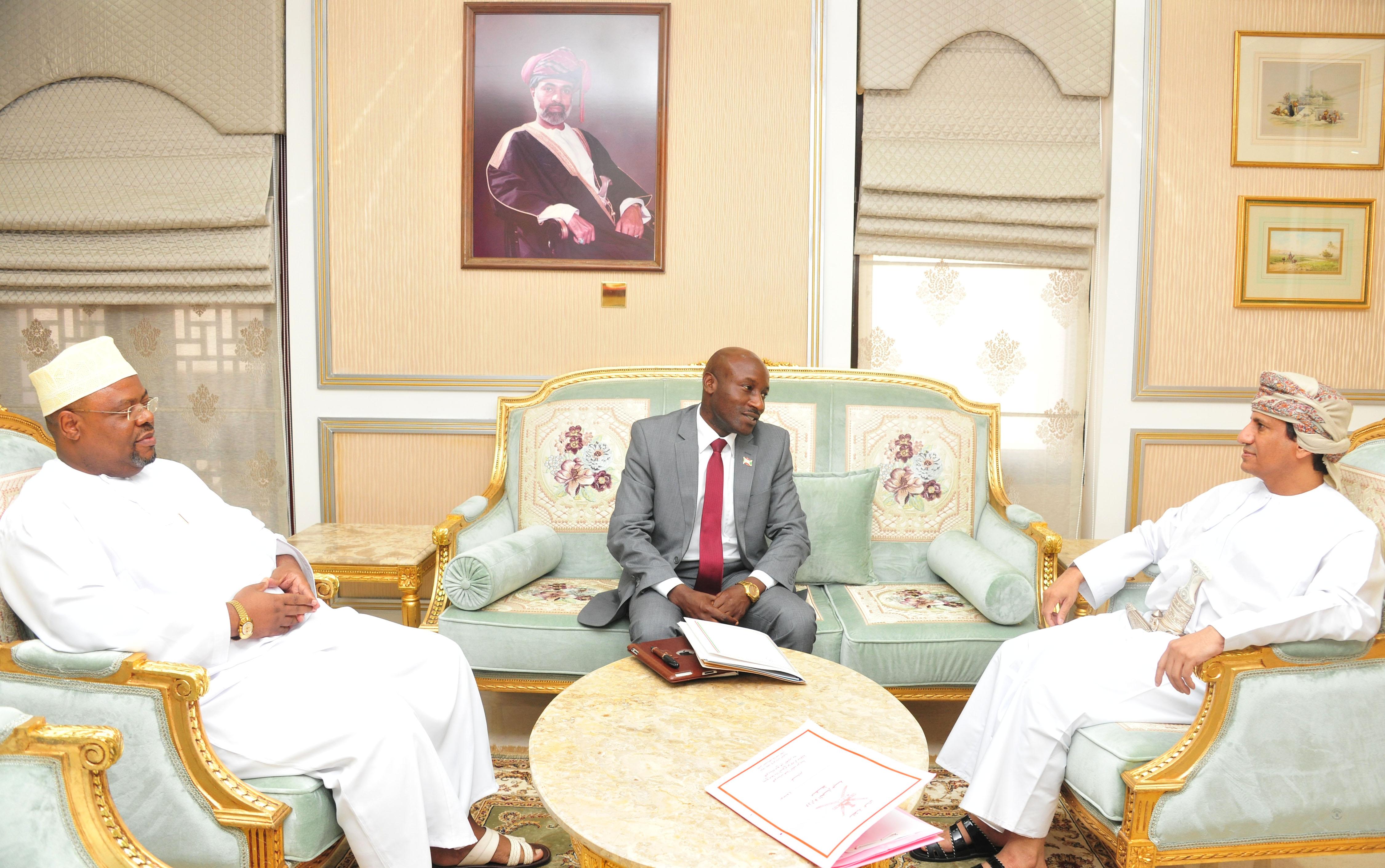His Majesty Sultan Qaboos receives written message from Burundi
