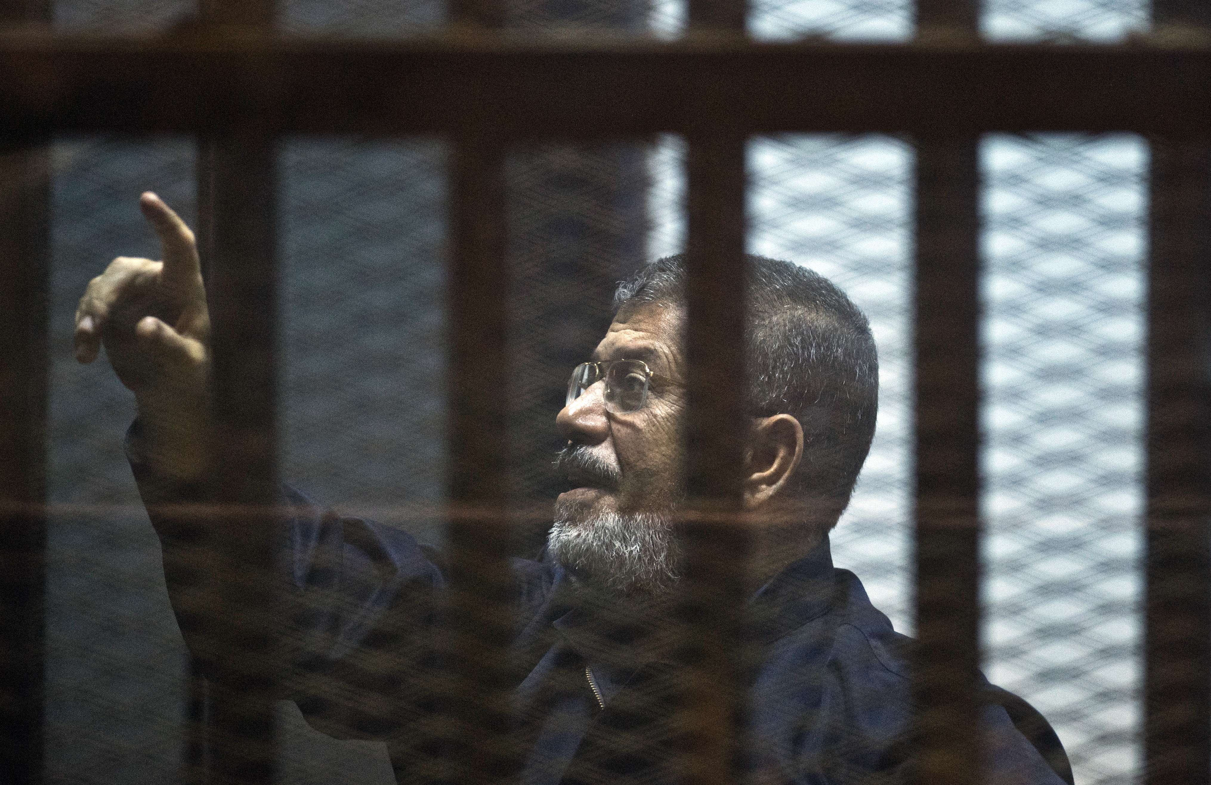 قبول الطعن بالغاء حكم إعدام مرسي